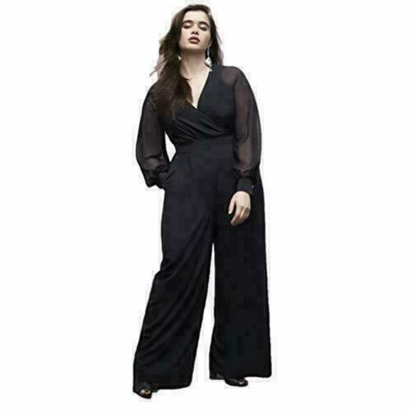 New Prabal Gurung for Lane Bryant jumpsuit sz 28 - Picture 2 of 7
